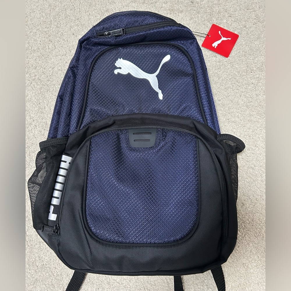 Puma Men's Blue&Black Backpack